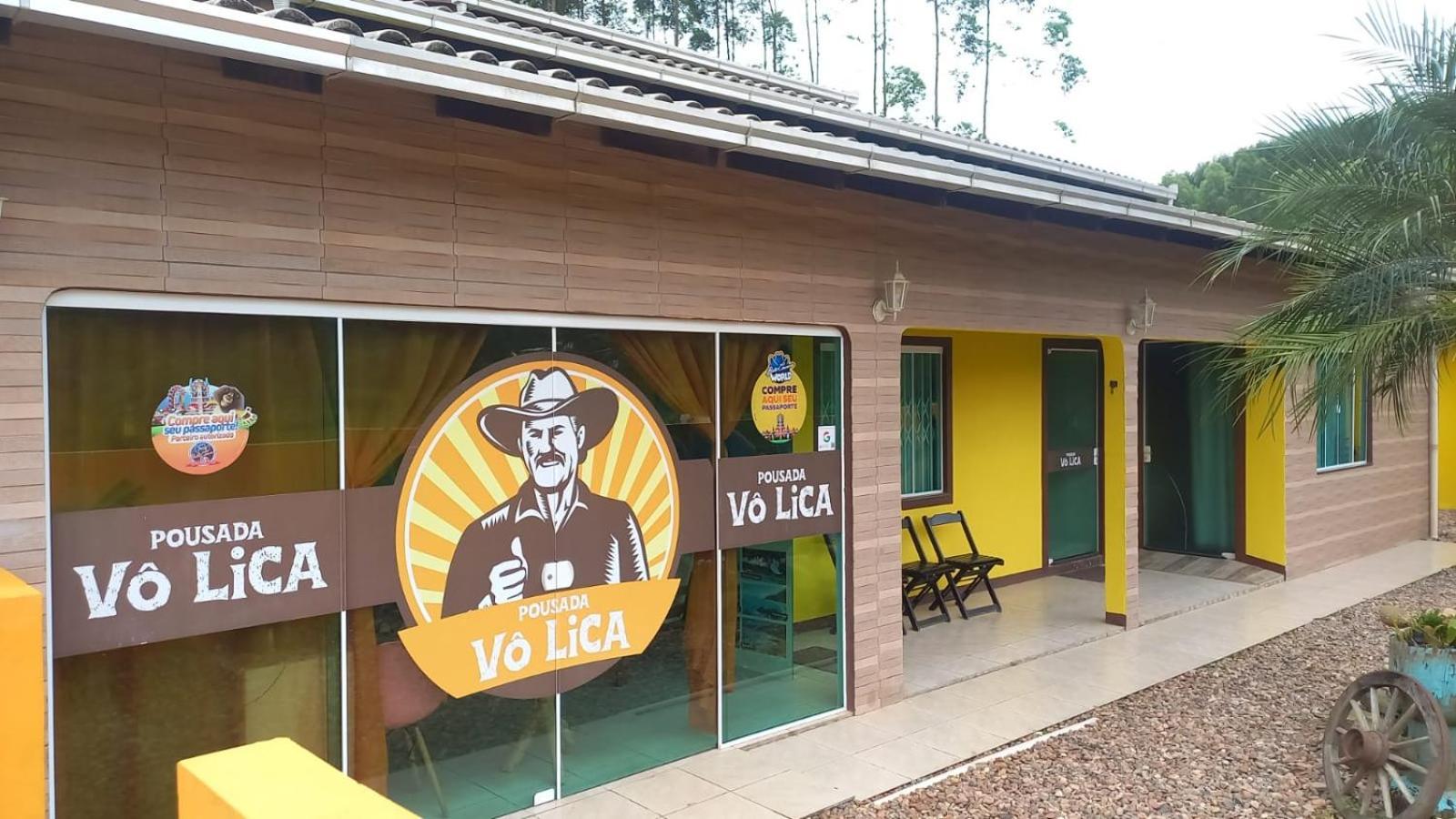 Pousada Vo Lica Com Piscina Penha  Eksteriør bilde